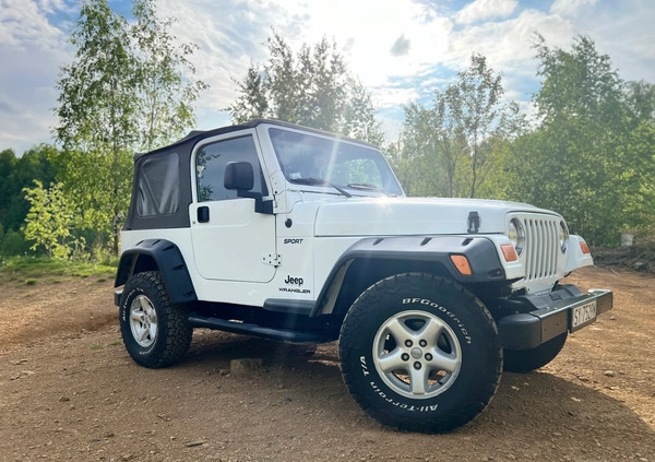 Jeep Wrangler cena 58900 przebieg: 74700, rok produkcji 2005 z Dąbrowa Tarnowska małe 352